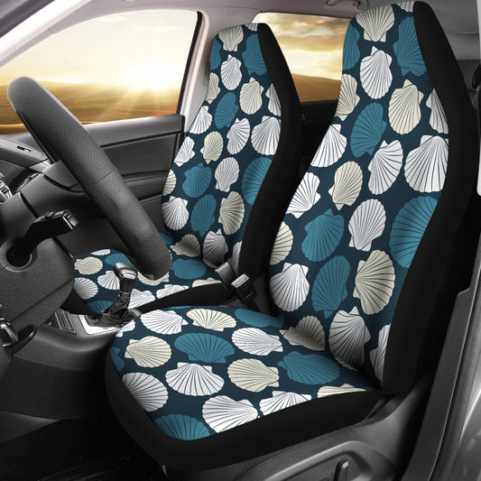 Seashell Print Design LKS3013 Car Seat Covers