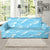 Ocean Wave Pattern Print Design A01 Sofa Slipcover