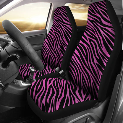 Zebra Pink Print Design LKS304 Car Seat Covers