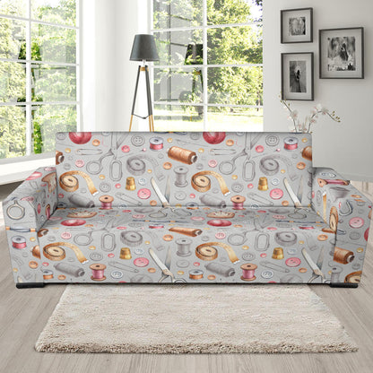 Sewing Equipment Print Design LKS302 Sofa Slipcover