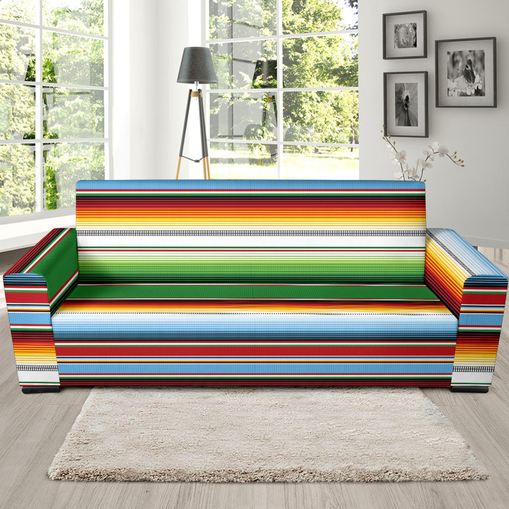 Serape Print Design LKS302 Sofa Slipcover