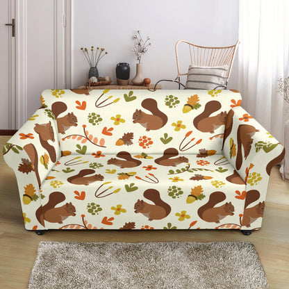 Squirrel Print Design LKS3010 Loveseat Couch Slipcover