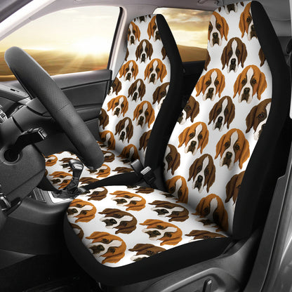 St Bernards Print Design LKS301 Car Seat Covers