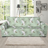 Cockatiel Pattern Print Design 01 Sofa Slipcover