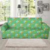 Budgerigar Pattern Print Design 01 Sofa Slipcover