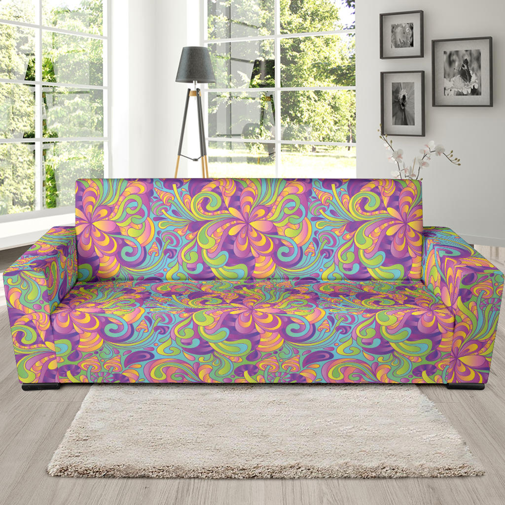 Trippy Print Design LKS306 Sofa Slipcover