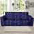 Christmas Light Pattern Print Design 03 Sofa Slipcover