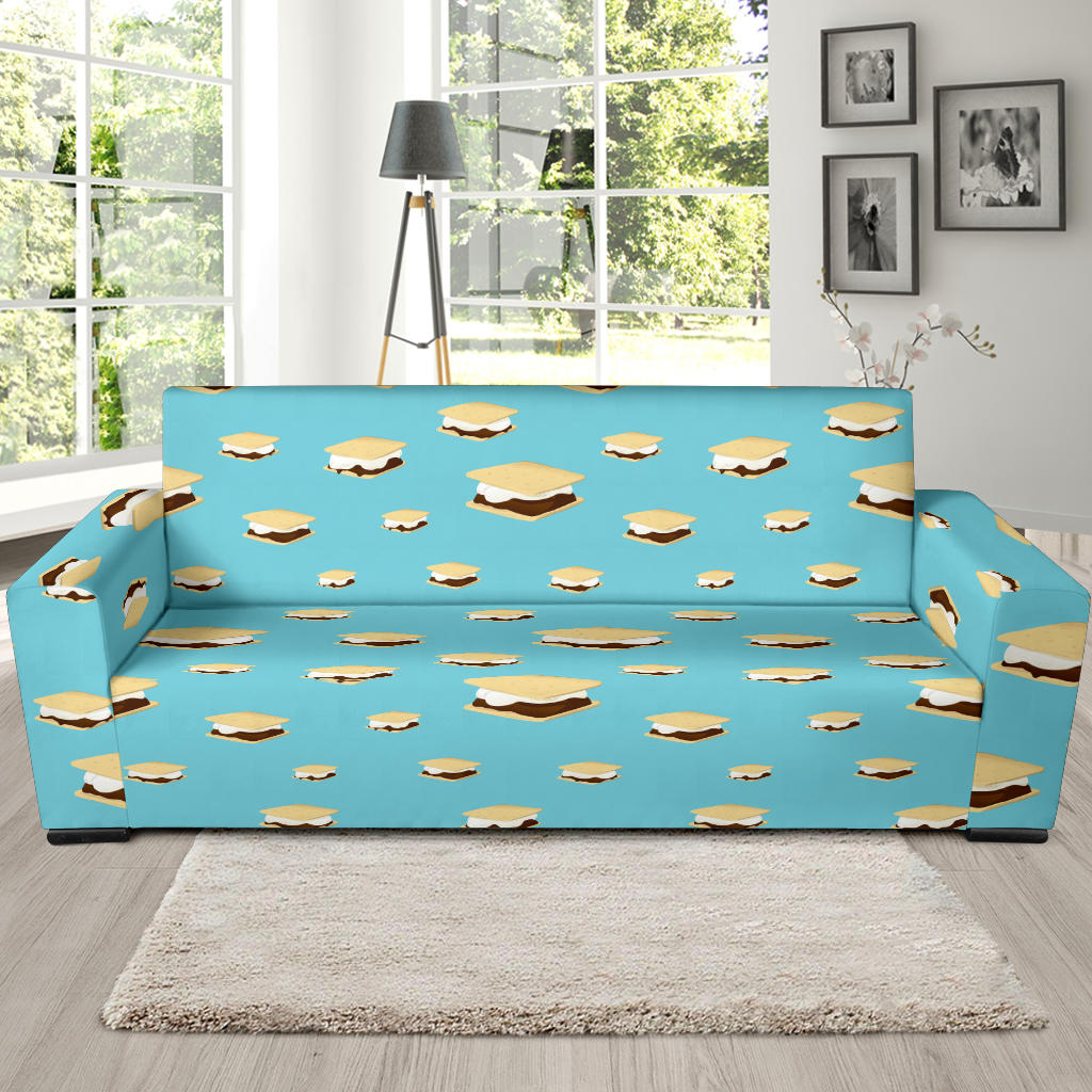 S_Mores Print Design LKS302 Sofa Slipcover