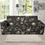 Rock and Roll Skull Pattern Print Design A03 Sofa Slipcover