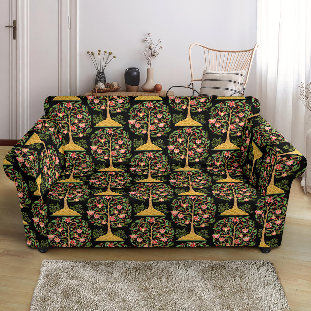 Tree Of Life Print Design LKS303 Loveseat Couch Slipcover
