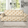 Chinese Shar Pei Pattern Print Design 01 Sofa Slipcover