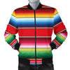 Serape Pattern Men Bomber Jacket