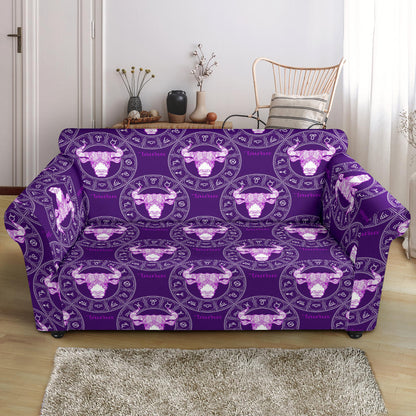 Taurus Print Design LKS303 Loveseat Couch Slipcover