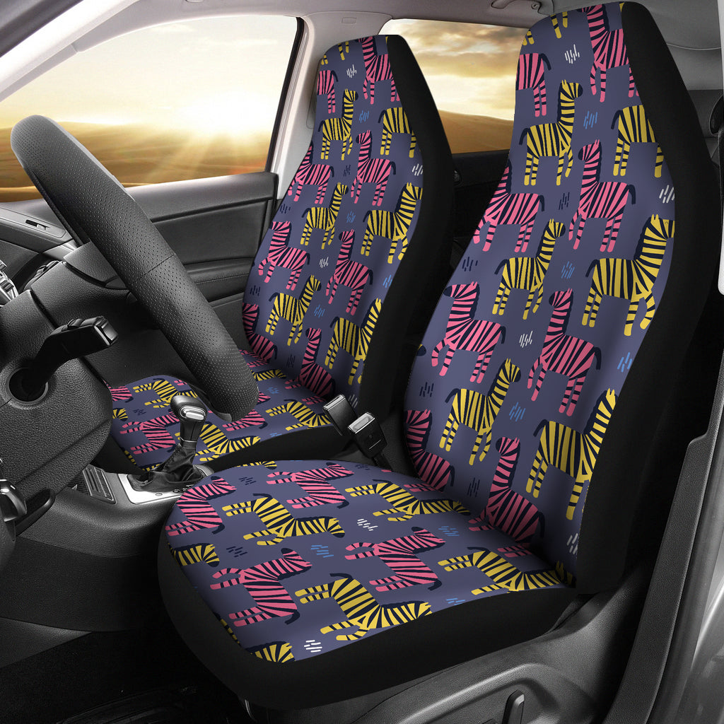Zebra Print Design LKS303 Car Seat Covers
