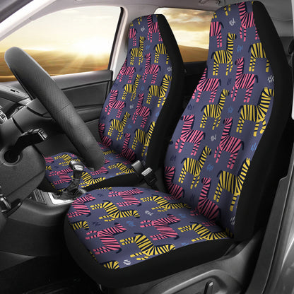 Zebra Print Design LKS303 Car Seat Covers