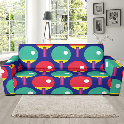 Ping Pong Pattern Print Design A03 Sofa Slipcover