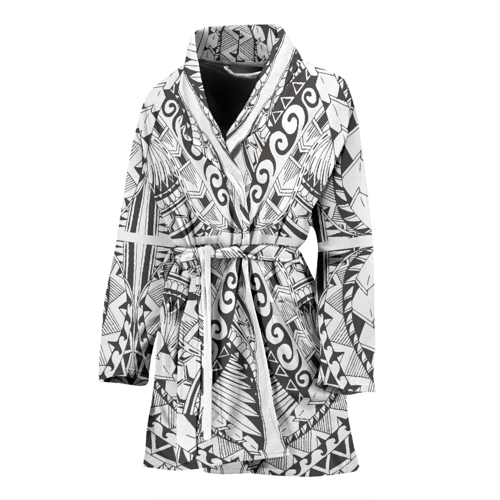 Samoan Style Print Design LKS301 Women Bathrobe