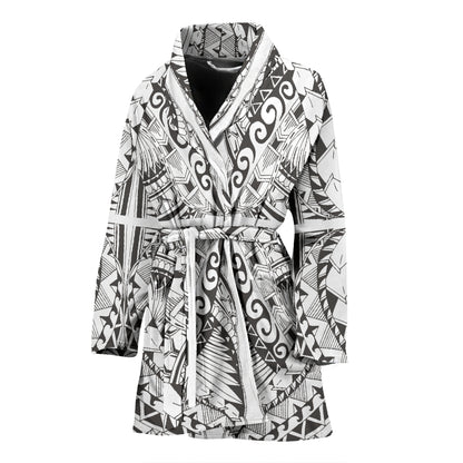 Samoan Style Print Design LKS301 Women Bathrobe
