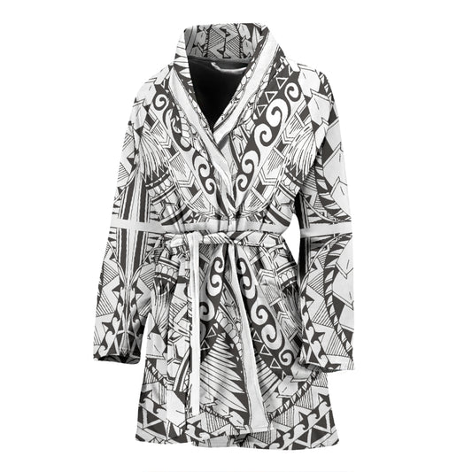 Samoan Style Print Design LKS301 Women Bathrobe