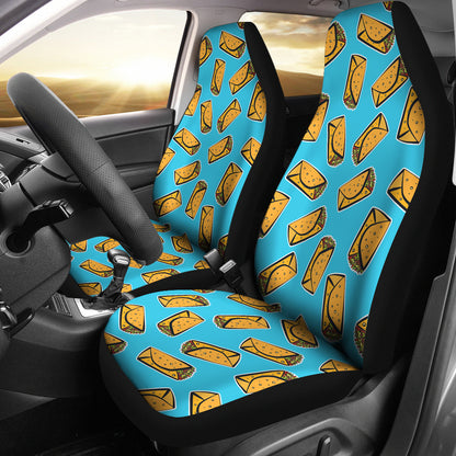 Burrito Print Design LKS301 Car Seat Covers