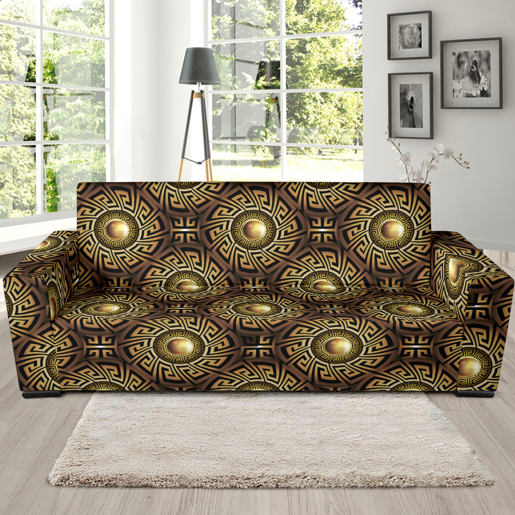 Ancient Greek Print Design LKS3012 Sofa Slipcover