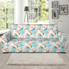 Bluebird Pattern Print Design 03 Sofa Slipcover