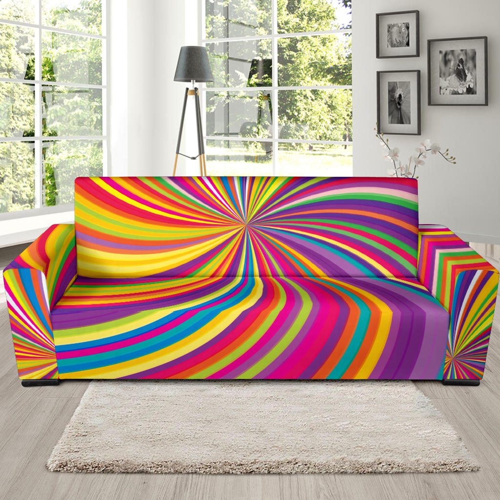 Vortex Print Design LKS301 Sofa Slipcover