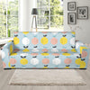 Citrus Pattern Print Design 03 Sofa Slipcover