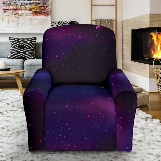 Night sky Pattern Print Design A04 Recliner Slipcover with Pocket