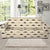 Mustache Pattern Print Design A03 Sofa Slipcover