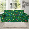 Christmas Light Pattern Print Design 02 Sofa Slipcover