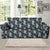 Astronaut Pattern Print Design 04 Sofa Slipcover