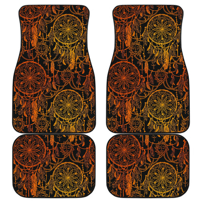 Dream catcher Sun and Moon Car Floor Mats Front Back