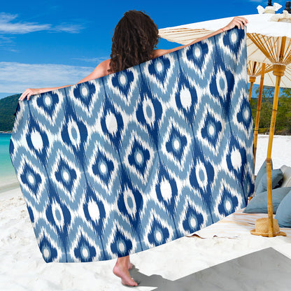 Ikat Pattern Print Design 03 Sarong Pareo Wrap