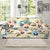 Pansy Pattern Print Design A02 Sofa Slipcover