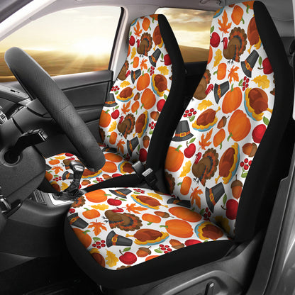 Thanksgiving Print Design LKS304 Car Seat Covers