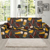 Beer Pattern Print Design 03 Sofa Slipcover