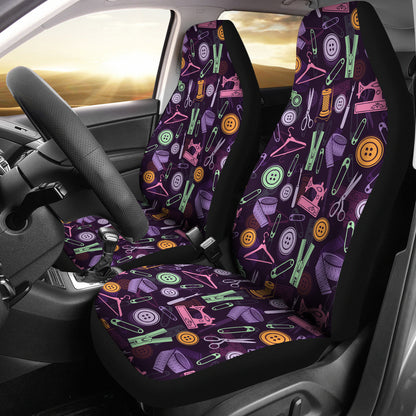 Sewing Equipment Print Design LKS306 Car Seat Covers