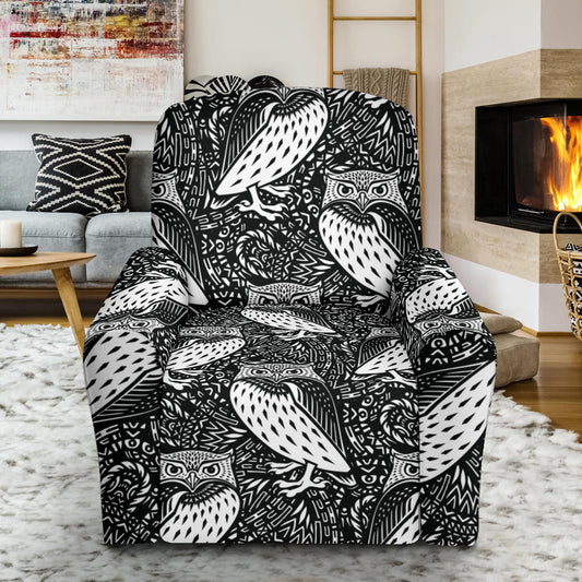 Tribal Pattern Print Design LKS308 Recliner Slipcover with Pocket