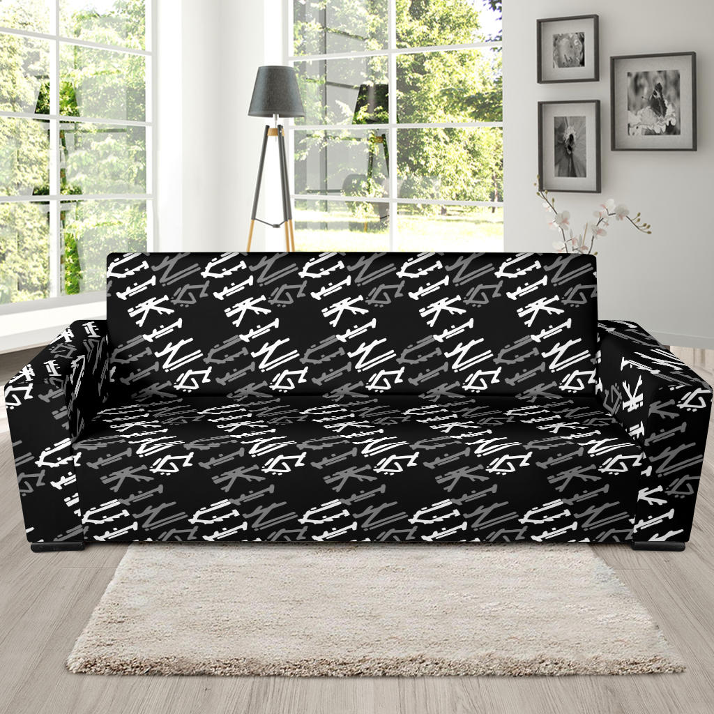 Vikings Print Design LKS306 Sofa Slipcover
