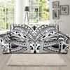 Maori Pattern Print Design 06 Sofa Slipcover