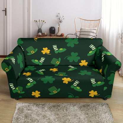 St Patricks Day Print Design LKS306 Loveseat Couch Slipcover