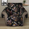 Bee Pattern Print Design 04 Recliner Cover Protector