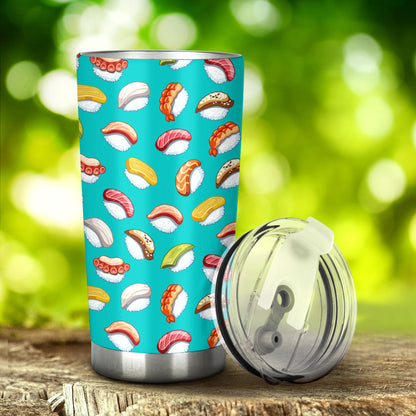 Sushi Themed Print Tumbler