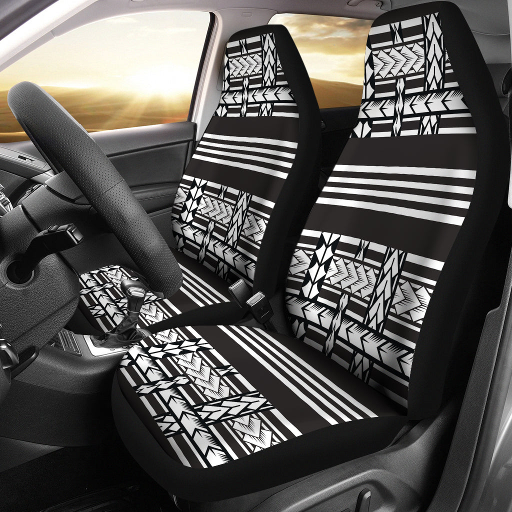 Samoan Tattoo Print Design LKS304 Car Seat Covers