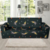 Cockatiel Pattern Print Design 02 Sofa Slipcover