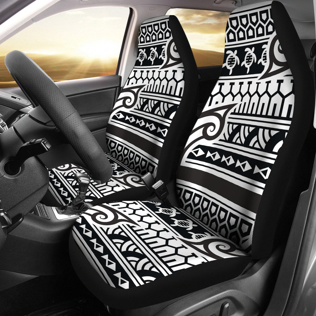 Samoan Style Print Design LKS305 Car Seat Covers