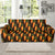 Carrot Pattern Print Design 06 Sofa Slipcover