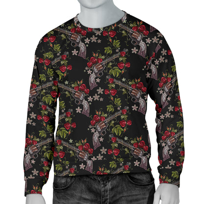 Western Design Men Long Sleeve Sweatshirt