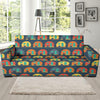 Camper Pattern Print Design 02 Sofa Slipcover